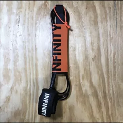 Orange and black Infinity SUP leash