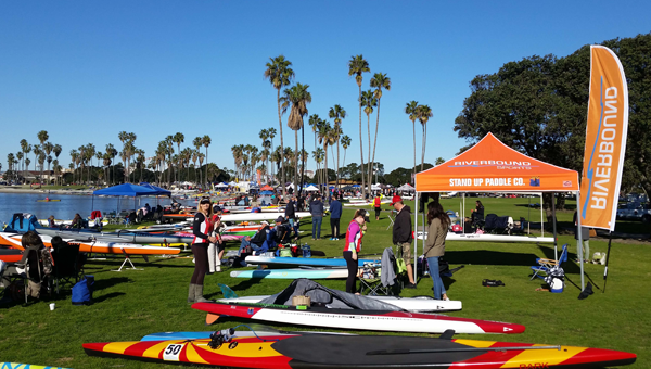 Riverbound Sports at the Hanohano huki Ocean Challenge on San Diego's Mission Bay