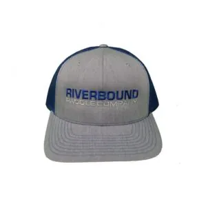 Riverbound Sports Heather Grey & Royal Blue Richardson hat available online or in store.