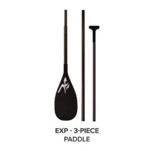Hobie SUP 3 piece travel paddle included in the Coaster paddle board package at Riverbound Sports.