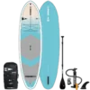 2021 SIC Maui TAO 10'6: inflatable SUP package with teal board.