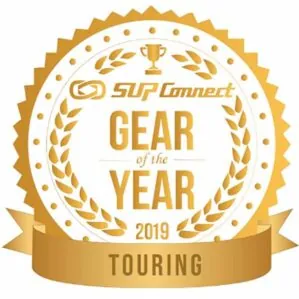 SUP Connect Magazine 2019 Gear of the Year award for touring paddle board. The winner is the SIC Okeanos touring board.