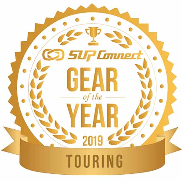 SUP Connect Magazine 2019 Gear of the Year award for touring paddle board. The winner is the SIC Okeanos touring board.