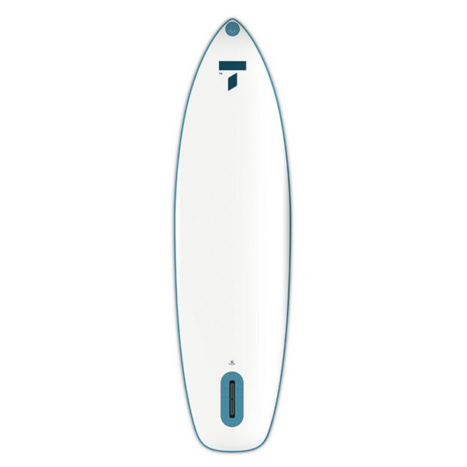 Tahe Outdoors Beach iSUP bottom with Air7 Fin box.