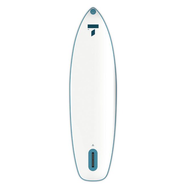 Tahe Outdoors Beach iSUP bottom with Air7 Fin box.