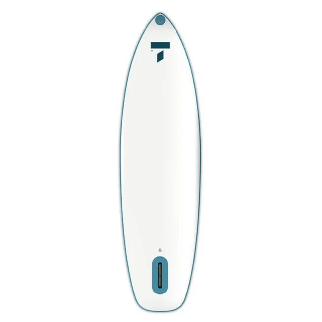 Tahe Outdoors Beach iSUP bottom with Air7 Fin box.