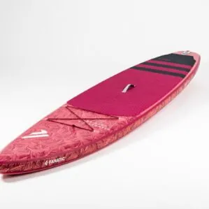The Fanatic SUP Diamond Air Inflatable Paddleboard front deck side image.