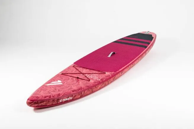 The Fanatic SUP Diamond Air Inflatable Paddleboard front deck side image.