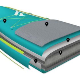 Fanatic SUP Double Stitch DL Light Technology for the Fly Premium inflatable paddle board.