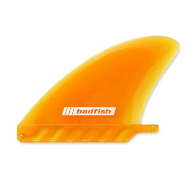 Orange Badfish 4.5" Softflex River Fin available at Riverbound Sports in Tempe, Arizona.