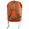 Watershed Westwater backpack style drybag in orange with coyote colored straps available at Riverbound Sports in Tempe, Arizona.