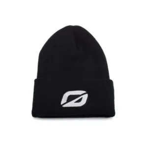The Future Motion OneWheel "O" Beanie in black available at Riverbound Sports in Tempe, Arizona.