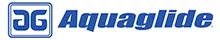 Aquaglide logo in blue