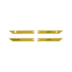 Set of 4 OneWheel Pint Rail Guards by Future Motion in dijon color.