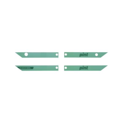 Set of 4 OneWheel Pint Rail Guards by Future Motion in Mint color.