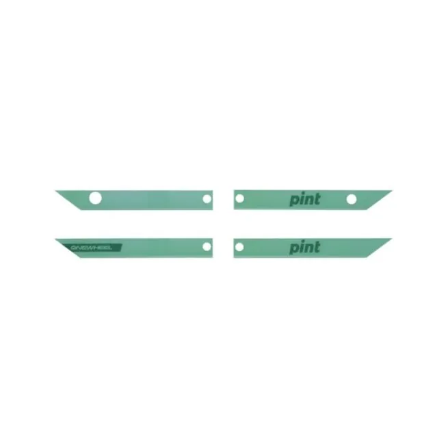 Set of 4 OneWheel Pint Rail Guards by Future Motion in Mint color.