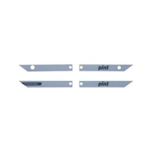 Set of 4 OneWheel Pint Rail Guards by Future Motion in light grey color.