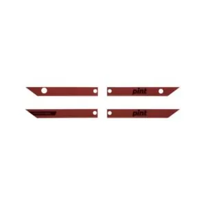 Set of 4 OneWheel Pint Rail Guards by Future Motion in ron burgundy color.