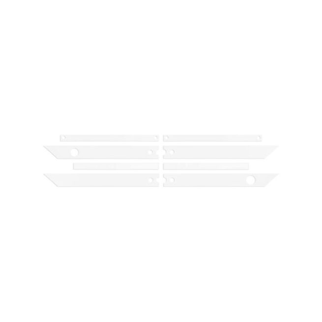 OneWheel XR Rail Guards in clear