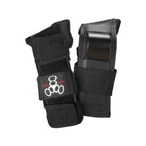 Triple 8 Wrist guard two front and back side.