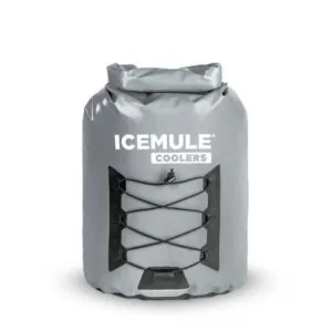 IceMule Pro Large cooler in grey.