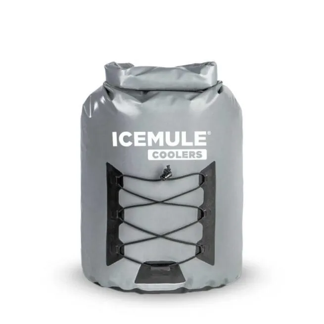 IceMule Pro Large cooler in grey.