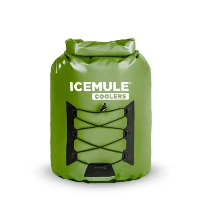IceMule Pro Large cooler in olive.