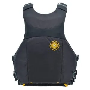 Astral Ringo life jacket back in basalt black