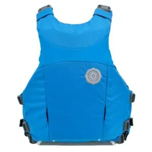 Astral Ringo life jacket back in ocean blue.