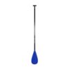 The Kialoa 'Uhane adjustable SUP paddle with back shaft and blue blade.