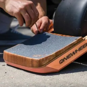 Installing the new OneWheel Surestance Pro Max Footpad on XR with coral rail guards.