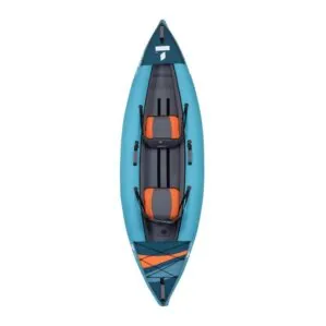 Top view of the 2021 Tahe Beach Inflatable kayak.