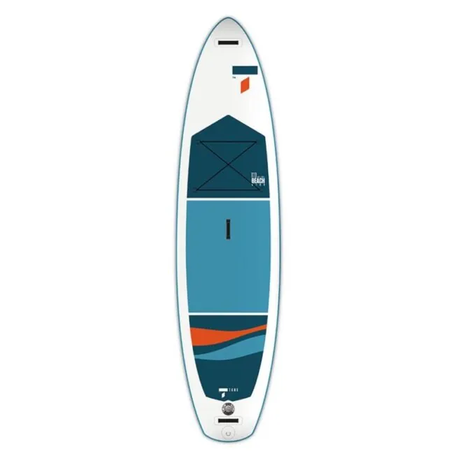 Tahe 2021 Wing iSUP deck with bungee system and easy grab carry handle.