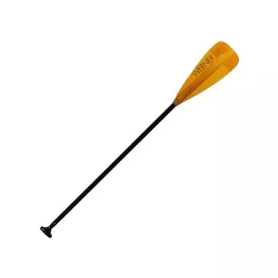 Werner Paddles Session 3-piece adjustable travel paddle with amber blade. Available at Riverbound Sports in Tempe, AZ