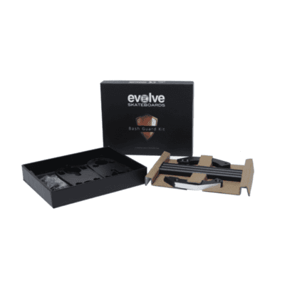 Bush Guard kit by Evolve Skateboards with packaging.