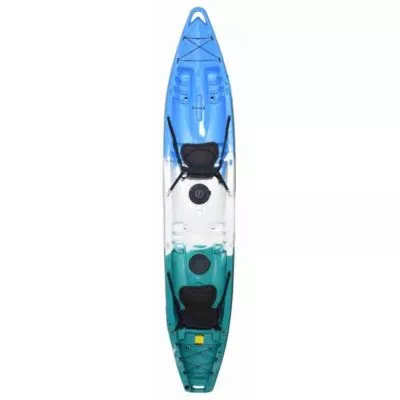 Feelfree Corona 13.1 recreational family kayak in Ice Cool color.