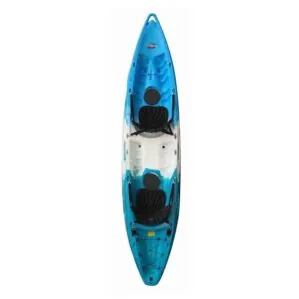 Feelfree Gemini 12.5 recreational kayak in Ice Cool color.