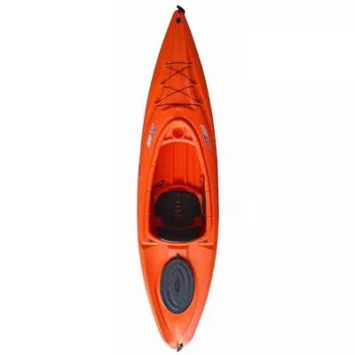 The Seastream GT recreation touring sit in kayak in orange.