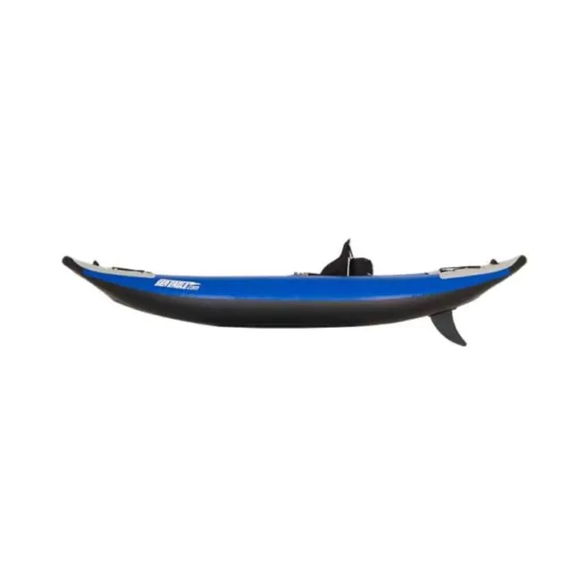 Sea Eagle 300X Solo inflatable side view .