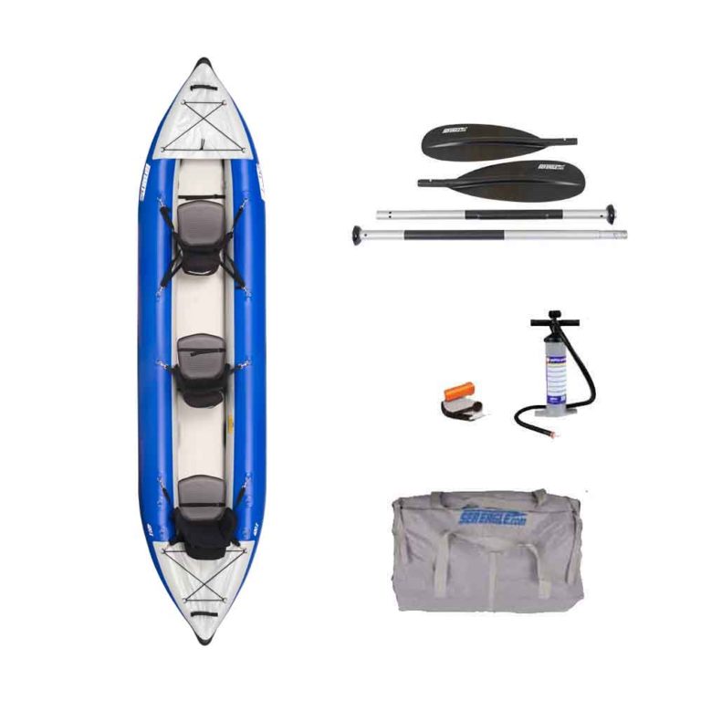 Tahe Beach LP2 Tandem Inflatable Kayak Riverbound Sports