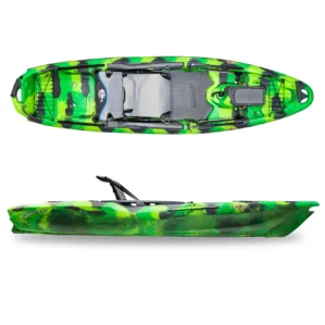 3 Waters kayaks Big Fish 105 Angler in green flash. Available at Riverbound Sports in Tempe, Arizona.