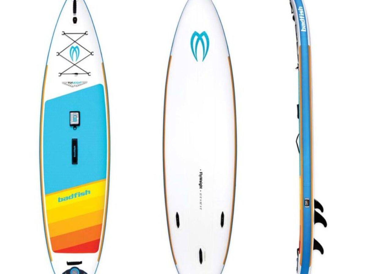 BADFISH SHRED バッドフィッシュ　リバーシュレッド SUP Badfish Flyweight Inflatable Paddleboard – Ultra-Light & Durable