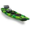 The Moken 12.5 V2 fishing kayak in green flash. Available at Riverbound Sports in Tempe, Arizona.