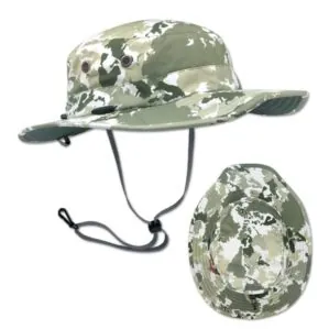 The Shelta Hats Seahawk 50+ UV protective hat in f.c. camo.