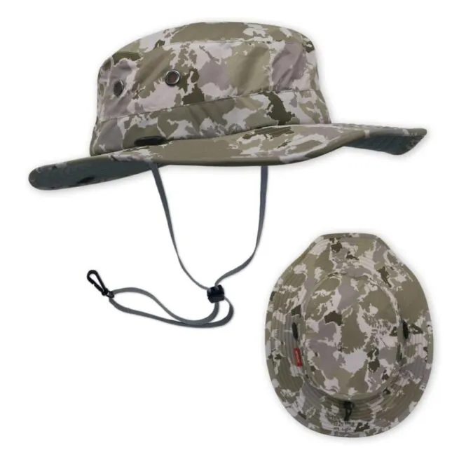 The Shelta Hats Seahawk 50+ UV protective hat in o.d. camo.