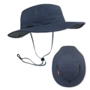The Shelta Hats Seahawk 50+ UV protective hat in patrol navy.
