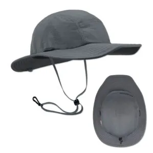 Shelta Hats Raptor Narrow Brimmed sun hat in storm grey. Available at Riverbound Sports in Tempe, Arizona.