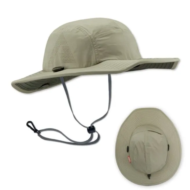 The Shelta Firebird V2 UV 50+ Protective hat in khaki.