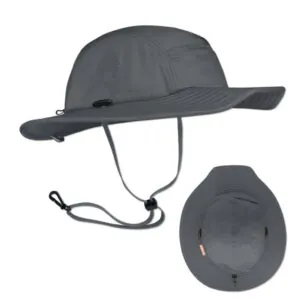 The Shelta Firebird V2 UV 50+ Protective hat in storm grey