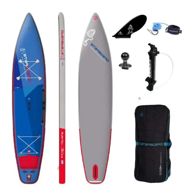 Starboard SUP 12'6" x 30" touring board package.
